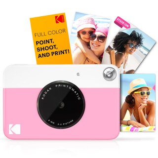 Foto 1 | Foto 1 | Kodak Cámara Digital De Impresión Instantánea (rosado) Impresión A Todo Color En Papel Fotográfico Zink 2 X 3 Pulgadas Papel Adh