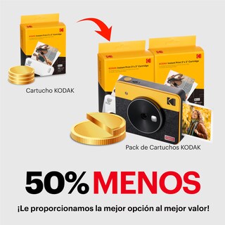 Foto 2 | Foto 2 | Kodak - Mini Shot 3 Retro 4pass 2 En 1 Cámara Digital Instantánea E Impresora Fotográfica 7.5 X 7.5 Cm