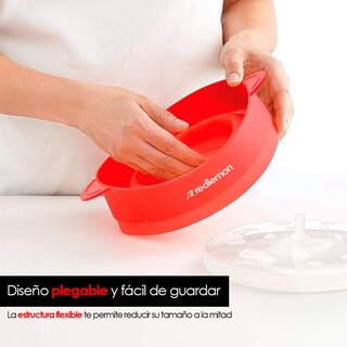 Foto 5 | Foto 5 | Para Microondas De Silicón Palomitas Sin Utilizar Aceite De Rápida Preparación Capacidad Para Hasta 15 Tazas De Maíz