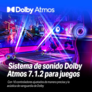Foto 2 | Foto 2 | Oxs Thunder Pro Barra De Sonido Para Juegos Con Altavoz Satellite Inalámbrico Sistema De Sonido Envolvente 7.1.2 Dolby Atmos W