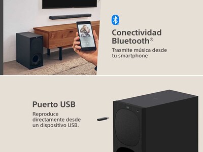 Foto 4 | Foto 4 | Sony Sistema De Teatro En Casa De 5.1 Canales Con Bocinas Traseras Inalámbricas 600 W | Ht-s40r