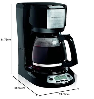 Foto 5 | Foto 5 | Hamilton Beach 49615 Cafetera Programable 12 Tazas Negra Mod. 49615-negro