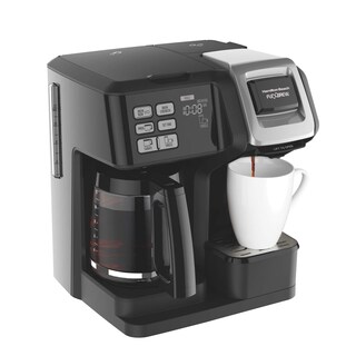 Foto 1 | Foto 1 | Hamilton Beach Cafetera Trío Flexbrew Con 2 Opciones De Café Negra (49976) 12 Tazas