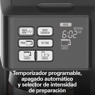 Foto 2 | Foto 2 | Hamilton Beach Cafetera Trío Flexbrew Con 2 Opciones De Café Negra (49976) 12 Tazas