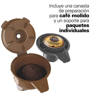 Foto 6 | Foto 6 | Hamilton Beach Cafetera Trío Flexbrew Con 2 Opciones De Café Negra (49976) 12 Tazas