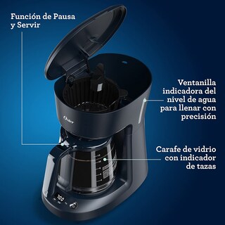 Foto 3 | Foto 3 | Oster - Cafetera De 12 Tazas Oster Negra Sistema Programable Con Reloj Digital Bvstdcp12b013