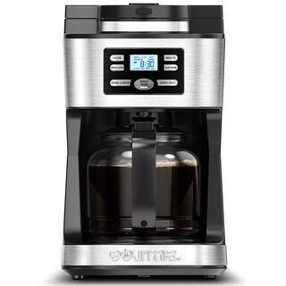 Foto 1 | Foto 1 | Gourmia - Cafetera Digital De 12 Tazas Totalmente Automática Cafetera Integrada Olla Filtro De Café De Malla De Acero Inoxid