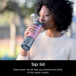 Foto 5 | Foto 5 | Ninja Blast Bc151 Batidora Portátil Sin Cable Vaso De 18 Onzas Licuadora Personal Recargable Con Usb-c Tapa Anti Fugas Y Boqu