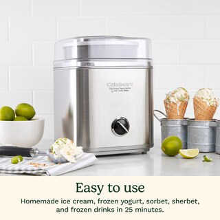 Foto 3 | Foto 3 | Cuisinart Ice-30bc Maquina Automática Helado Y Sorbete Metal Cepillado 2 Quartos