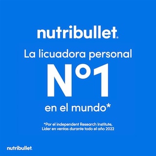Foto 2 | Foto 2 | Licudora Portátil Nutribullet Flip Negra