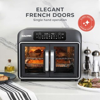 Foto 3 | Foto 3 | Kalorik - Horno De Convección Para Freidora De Aire Serie Designer De 26 Cuartos Con Ventilador De Doble Velocidad Puertas Fra
