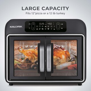 Foto 5 | Foto 5 | Kalorik - Horno De Convección Para Freidora De Aire Serie Designer De 26 Cuartos Con Ventilador De Doble Velocidad Puertas Fra