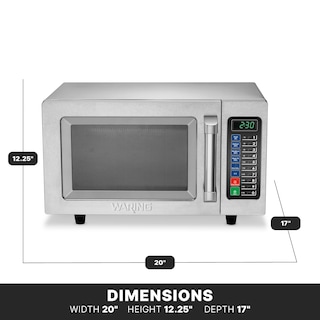 Foto 3 | Foto 3 | Horno Microondas Waring Commercial Wmo90 0.9 Pies