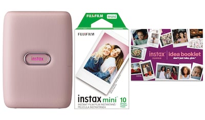 Foto 1 | Foto 1 | Fujifilm Instax Mini Link - Paquete De Impresora Rosa