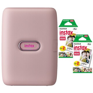 Foto 1 | Foto 1 | Fujifilm - Impresora Instax Mini Link2 Para Teléfonos Inteligentes (rosa Suave) Paquete Con Paquete De Películas Fuji Instax Mi