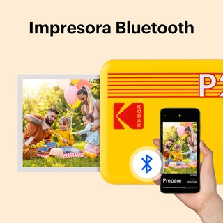Foto 4 | Foto 4 | Kodak Mini 2 Retro 4pass Impresora De Fotos Portátil (5 3x8 6cm) + Pack Con 68 Hojas Amarillo