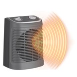 Calefactor Eléctrico T-fal Comfort Compact 2en1 Función De Aire Frío 1500w Silencioso Se2330x1