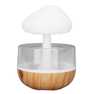 Foto 1 | Foto 1 | Focket Humidificador Nube De Lluvia 500ml 2 En 1 Luz Nocturna 7 Colores Ajustable Sin Ruido