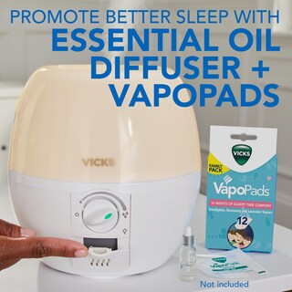 Foto 5 | Foto 5 | Vicks Humidificador Cool Mist 3 En 1 Con Luz Nocturna