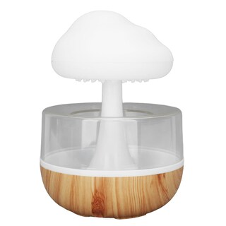 Foto 1 | Foto 1 | Lluvia Nube Humidificador Humificador De Aromaterapia Efecto Goteo Agua Humidificador De Nube De Lluvia Con 7 Luces Led Capa