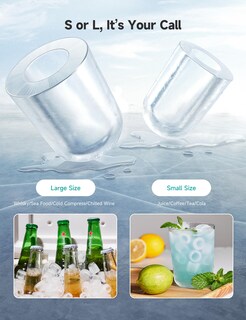 Foto 5 | Foto 5 | Hicozy Máquina Para Hacer Hielo En 6 Minutos 26 Lb/día Máquina Para Hacer Hielo Portátil Con Autolimpieza Para Apartamentos C