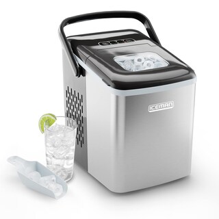 Foto 1 | Foto 1 | Iceman Máquina Portátil De Hielo De Doble Tamaño Chefman Crea 2 Tamaños De Cubo En 6 Minutos Hace Hasta 11 Kg. En 24 Horas Fu