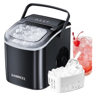 Foto 1 | Foto 1 | Fabricador De Hielo De Encimera Máquina De Hielo Portátil Con Autolimpieza 26.5lbs/24hrs 9 Cubitos De Hielo En 6 Minutos Ces