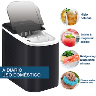 Foto 2 | Foto 2 | Maquina De Hielos Para Casa Fabrica De Hielos Portátil fabrica 9 Hielos Cada 6-8 Minutos ice Maker Para Comercio capacidad De Fa