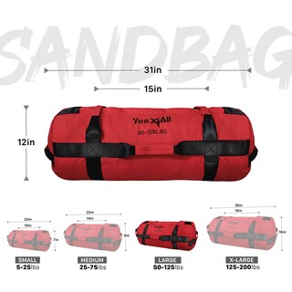 Foto 5 | Foto 5 | Yes4all - Bolsas De Arena Ajustables Sin Relleno Para Entrenamiento Con Pesas Varios Colores Y Tamaños De 5 A 200 Libras