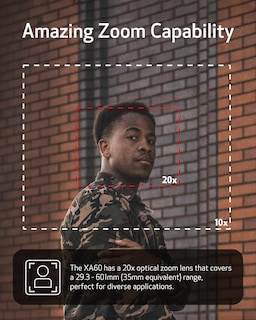 Foto 5 | Foto 5 | Canon Xa60 Videocámara Profesional Uhd 4k Con Visualización Táctil Lcd Y Lente De Zoom Óptico 20x (negro)