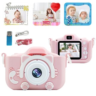 Foto 1 | Foto 1 | Camara Para Niños Digital 20mp 1080p Camara Fotografica Niños Hd Videocámara Cámara Selfie Recargable Con Pantalla De 1.9 Pulga