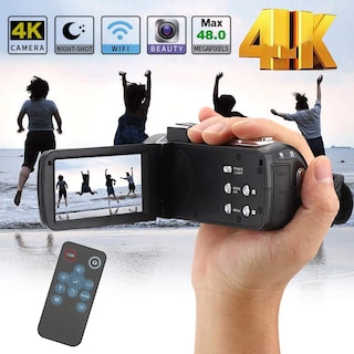 Foto 5 | Foto 5 | T Osuny Pantalla Táctil Ips Hd De 3.0 Pulgadas Videocámara 4k Videocámara Con Zoom Digital 18x Videocámara Vlog Inteligente A