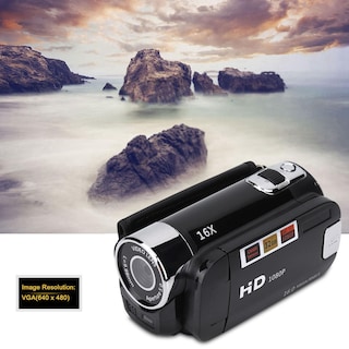 Foto 2 | Foto 2 | Zopsc Cámara Portátil 1080p Dv Alta Definición Full Hd 270 ° Rotación 16x Videocámaras Digitales Para Videocámaras Para Picnic