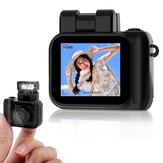Foto 1 | Foto 1 | Llavero Con Cámara Mini Cámara 1080p De 2 Mp La Más Pequeña Del Mundo Y Tamaño De Pulgar Videocámara Con Micro Cámara De Víde
