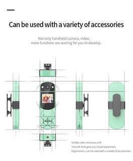 Foto 6 | Foto 6 | Auvce Cámaras De Vídeo Dv De Mano 1080p Cámara De Visión Nocturna Infrarroja Con Sensor De Telecomunicaciones Rotación De Obje