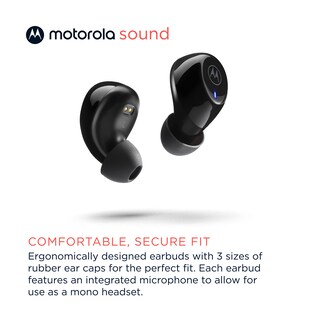Foto 5 | Foto 5 | Motorola Sound Moto Buds 105 - Auriculares Bluetooth Inalámbricos Enc Con Control Táctil Y Funda De Microcarga Ipx5 Resistente