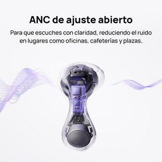 Foto 5 | Foto 5 | Huawei Freebuds 6 Audífonos Inalámbricos Ajuste Cómodo Driver Dual Con True Sound Llamadas Claras Y Estables Anc De Ajuste A