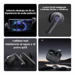 Foto 4 | Foto 4 | Realme Buds T310 Bluetooth Con Cancelación De Ruido (black)