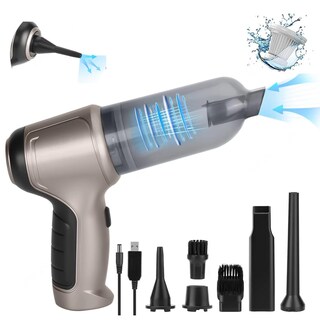 Foto 1 | Foto 1 | Zakulu Aspirador De Mano Multiuso Del Automóvil Mini Inalámbrica Recargable Multifuncionales Aspiradora De Potencia Adjustable A