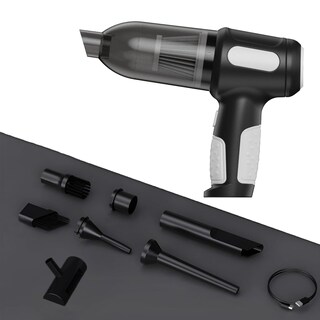 Foto 4 | Foto 4 | Uzelia Potente Aspirador De Mano Aspirador De Coche De 120w Aspiradora Recargable Portátil Seco Y Húmedo Usb Carga Rapida Para