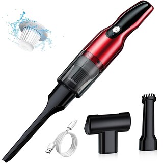 Foto 1 | Foto 1 | Rugnadoo Aspiradora De Mano Aspiradora Para Auto Inalambrica Usb Carga Rapida 12000pa Plumero De Aire Comprimido Eléctrico