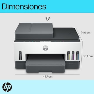 Foto 4 | Foto 4 | Hp Impresora Multifuncional Hp Smart Tank 750 Tinta Continua Color Wi-fi Usb Bluetooth Dúplex (doble Cara) & Adf Alimentad
