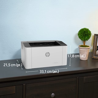 Foto 6 | Foto 6 | Hp Impresora Laser 107w Láser Impresión En Negro Wi-fi Usb Impresión Y Escanéo Desde Hp Smart App Apple Air Print Bandeja