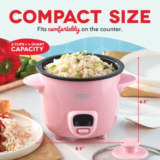 Foto 2 | Foto 2 | Dash Rice Cooker Rosado Mini 1