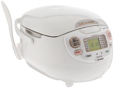 Foto 1 | Foto 1 | Zojirushi Ns-zcc10 Neuro Fuzzy Arrocera Y Calentador 5.5 Tazas Blanco Premium Hecho En Japon