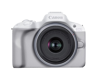 Foto 1 | Foto 1 | Canon Cámara Eos R50 Blanco Con Lente Rf-s 18-45mm F4.5-6.3 Is Stm