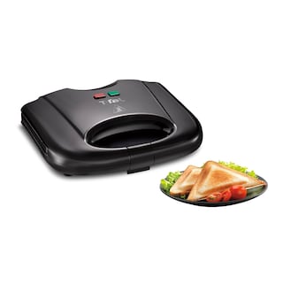Foto 1 | Foto 1 | T-fal Sandwichera Compacta Con Recubrimiento Antiadherente Negra Para 2 Porciones De Sándwiches O Paninis. Con Luz Indicadora