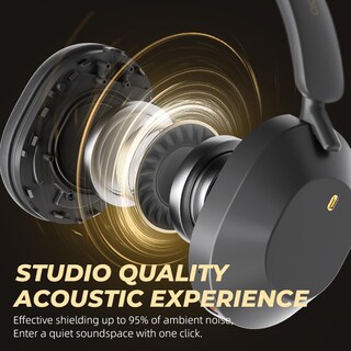Foto 3 | Foto 3 | Ikf-solo Audífonos Inalámbricos Con Noise Cancelling Bluetooth 5.4 Baja Latencia De 35 Ms Auriculares Juegos 130 H De Autonomía