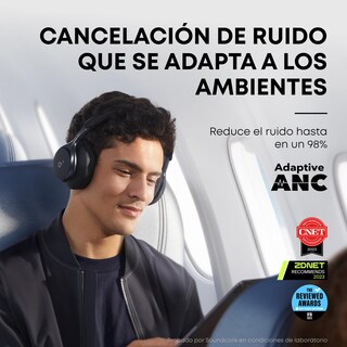 Foto 3 | Foto 3 | Soundcore By Anker Space One Audífonos Inalámbricos Diadema Bluetooth Con Cancelación Activa De Ruido Adaptativa Reducción De V