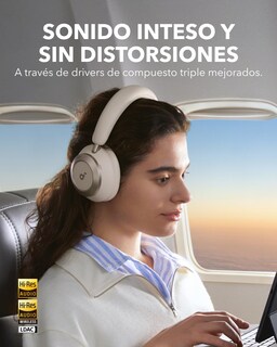 Foto 4 | Foto 4 | Soundcore By Anker Space One Pro Audífonos Inalámbricos Diadema Con Cancelación Activa De Ruido Adaptativa Con 6 Micrófonos Dis